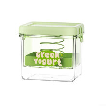 Yogurt Strainer For Homemade Greek Yogurt Stainless Steel Fine Mesh Filter To Separate Whey Rectangle Green