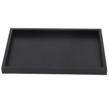 Tavă elegantă de servire, farfurie din lemn masiv de calitate premium pentru utilizare versatilă în casă, hotel și restaurant (30 * 20 * 2 cm)