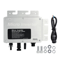 Microinversor para aplicaciones solares, salida de onda sinusoidal pura de alta eficiencia, solución de conexión a la red.