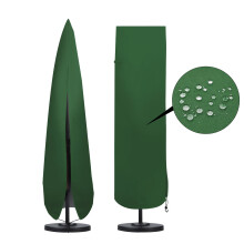 Heavy Duty Outdoor Cover for Patio Furniture, Zippered Patio Furniture Cover Waterproof Patio Umbrella Cover, 600D Oxford Fabric Cover for Outdoor Fur