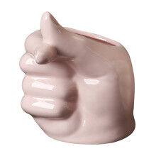 Vaso in ceramica di alta qualità, modellato a mano, dal design scultoreo moderno e minimalista, versatile complemento d'arredo per soggiorno, camera