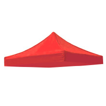 Couverture de toit de tente pliante à installation rapide,-Rouge