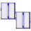 2 Pcs Food Storage Boxes With Lids Freezer Case Pathological 1
