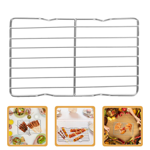 Stainless Steel Grilling Rack Multi-Use 35x24cm 1