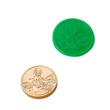 Antieke Lakzegel Stempel Vintage Metalen Afdichtingsstempel-05