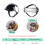 Adjustable Dog Protective Helmet and Goggles Set For-Gold 4