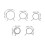 10Pcs Assorted Color Spring Latch Lock Replacement for Door Security 2