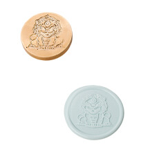 Antieke Lakzegel Stempel Vintage Metalen Afdichtingsstempel-08