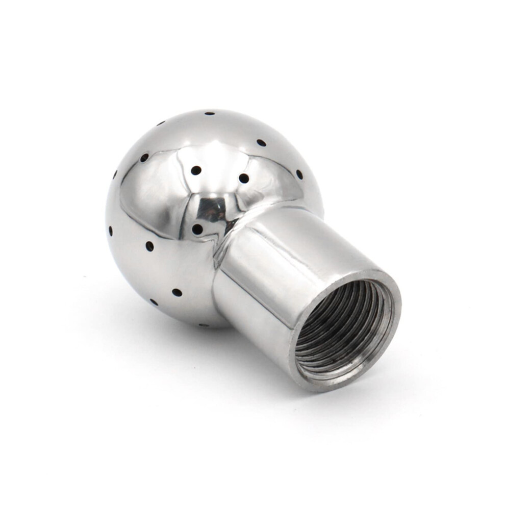 Rotary Spray Ball Bsp Female Thread 1/2 3/4 1 In, 304 Stainless Steel Head, Cip Fixed Spray Wash Fitting Sanitary Dn15 9067246045173