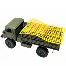 Simulationsgummi-Fenster-Transportnetz Zubehör für RC-Crawler, Gelb, 219x145mm