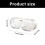 Sturdy Wall Mounted Glasses Holder Made From Quality Plastic Fit 3