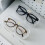 Sturdy Wall Mounted Glasses Holder Made From Quality Plastic Fit 4
