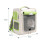 Pet Shoulder Bag Easy Carry Backpack Spacious Bag-orange color 4