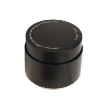 Compactador e distribuidor de café multifuncional para preparo de espresso, em liga de alumínio premium com cabo ergonômico, reduz a canalização