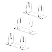 Présentoir de ventilateur-Ensemble transparent de 3 pièces