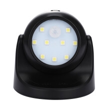 Luz ativada por movimento, luz de segurança com acendimento e desligamento automáticos, lâmpada de baixo consumo com indução de corpo humano e