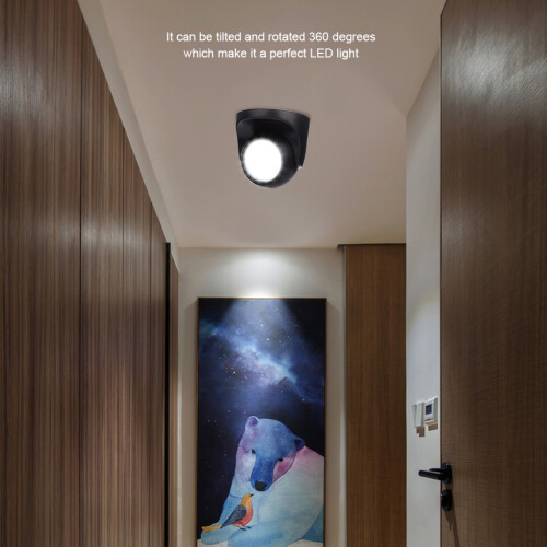 Light Motion Activator Motion Activated Light, Auto on Off Security Light, Human Body ...