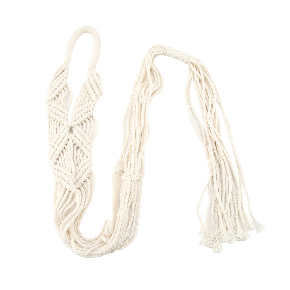 Cotton Rope Macrame Wall Decor Hand Woven Plant Hanger Decorative Flower Pot Holder Strong And Durable Suitable For Indoor Outdoor Use Adds Decorative-image-OPC-PN8SCK8-NEW