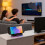 Cooling Charging Dock Touch Control Fan 8 Color Lights USB 5