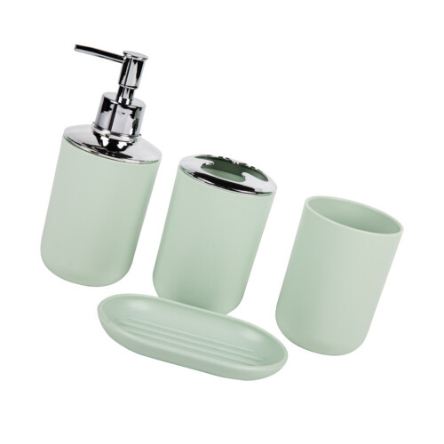 Solution de rangement pour salle de bain, ensemble-Vert Morandi