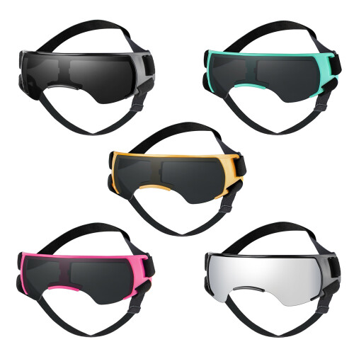 Dog Goggles Windproof Eye Protections with Adjustable-Blue 1