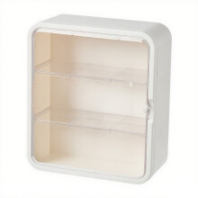 Multiple Layer Wall Mounted Storage Box for Anime-White