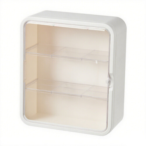 Multiple Layer Wall Mounted Storage Box for Anime-White