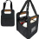 Insulated 4 Cup Drink Carriers Bag With Adjustable Compartments 2