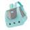 Cats Carriers Bag Backpack for Travel Soft Shoulder-Light Green 1