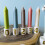 3D Number Embossed Silicone Candlestick Molds for Epoxy Resin-7 5