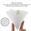 Coffee Filter Papers Compatible Dripper, Paper for V60 Dripper Maker, Compatible with Size 02 5