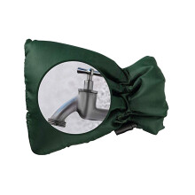 Capa protetora resistente à água para torneira de jardim, resistente ao gelo, capa isolante para torneira externa, reutilizável, proteção contra