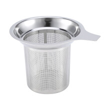 Tea Infuser for Loose Leaf Tea, Tea Strainer Stainless Steel Mesh Reusable Cup Strainer with Extra Fine Mesh Filter, Rust-Proof Tea Steeper Easy to Cl
