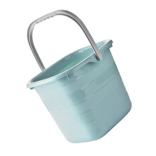 Portable Plastic Bucket With Handle Water Container Wash Bucket For Laundry Cleaning Gardening And Storage Multipurpose Home Dorm Use