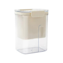 Yogurt Strainer With Lid Fine Mesh Pressure Spring Upgraded Yogurt Maker For Homemade Thick Yogurt White