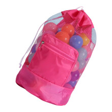 Sandabweisende Netz-Tragetasche, verstellbarer-Rose Red Net