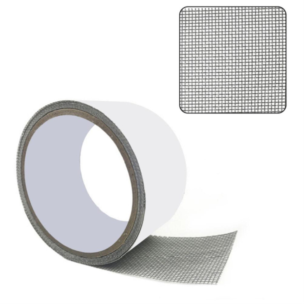 Fiberglass Mesh Repair Solution, Fiberglass Screen Tape Mesh Repair Wide Range Of Uses Easy Repair Waterproof Screen Fixing Tape For Damaged Window Sc 9489125421302
