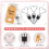 8Pcs Heart Shape Bottle Stopper with Drawstring Bag Hanging 5