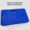 Φορητό μαξιλάρι γονατίσματος για γιόγκα και αθλήματα, ελαφρύ στρώμα αφρού με 4
