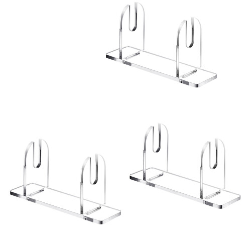 Opvouwbare ventilator-displaystandaard-Clear 3-delige set