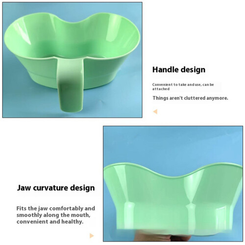 Ouderen Mondverzorging Cup Spit Cup Ergonomische handgreep 2