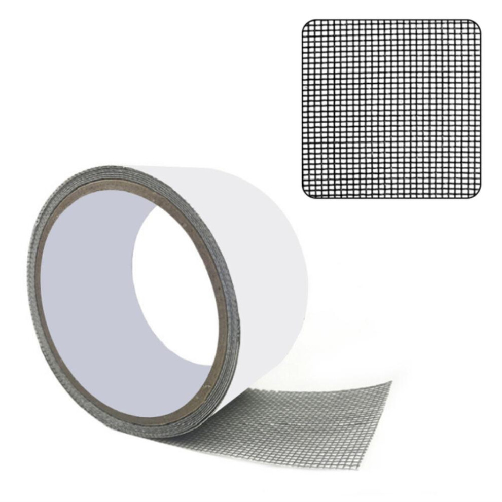 Screen Repair Tape, Strong Adhesive Screen Repair Tape, High-Quality Fiberglass Mesh Waterproof Mesh Repair Solution, Durable And Tear-Resistant Patch 9489125419170