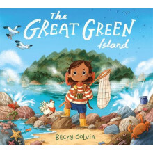 The Great Green Island by Becky Colvin Paperback Book