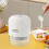Yoghurt Maker Strainer 2 Fine Mesh, Nut Milk Container With Lid, Whey Separation, Fruit Juice Strainer, White 3