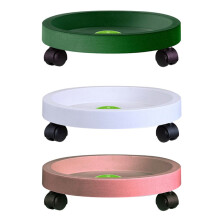 Support roulant robuste pour plantes d'intérieur et d'extérieur, avec roulettes résistantes, réservoir d'eau et protection du sol.