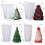 Christmas Tree Candle Molds Casting Molds Silicone Mould-A 4