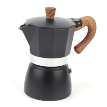 Varmebestandigt håndtag Espressomaskine Moka-kande Espressomaskine Aluminium Espressomaskine Komfur Holdbar støbt aluminiumskonstruktion Italiensk