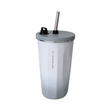 Oversized 304 Stainless Steel Travel Tumblers-Gradient gray