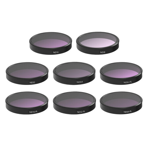 Aluminum Frame Camera Filter Kit 4 Level Light Reduction-ND16PL 1