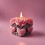 Rose Flower Shape Silicone Candle Mold for Making-Style C 2